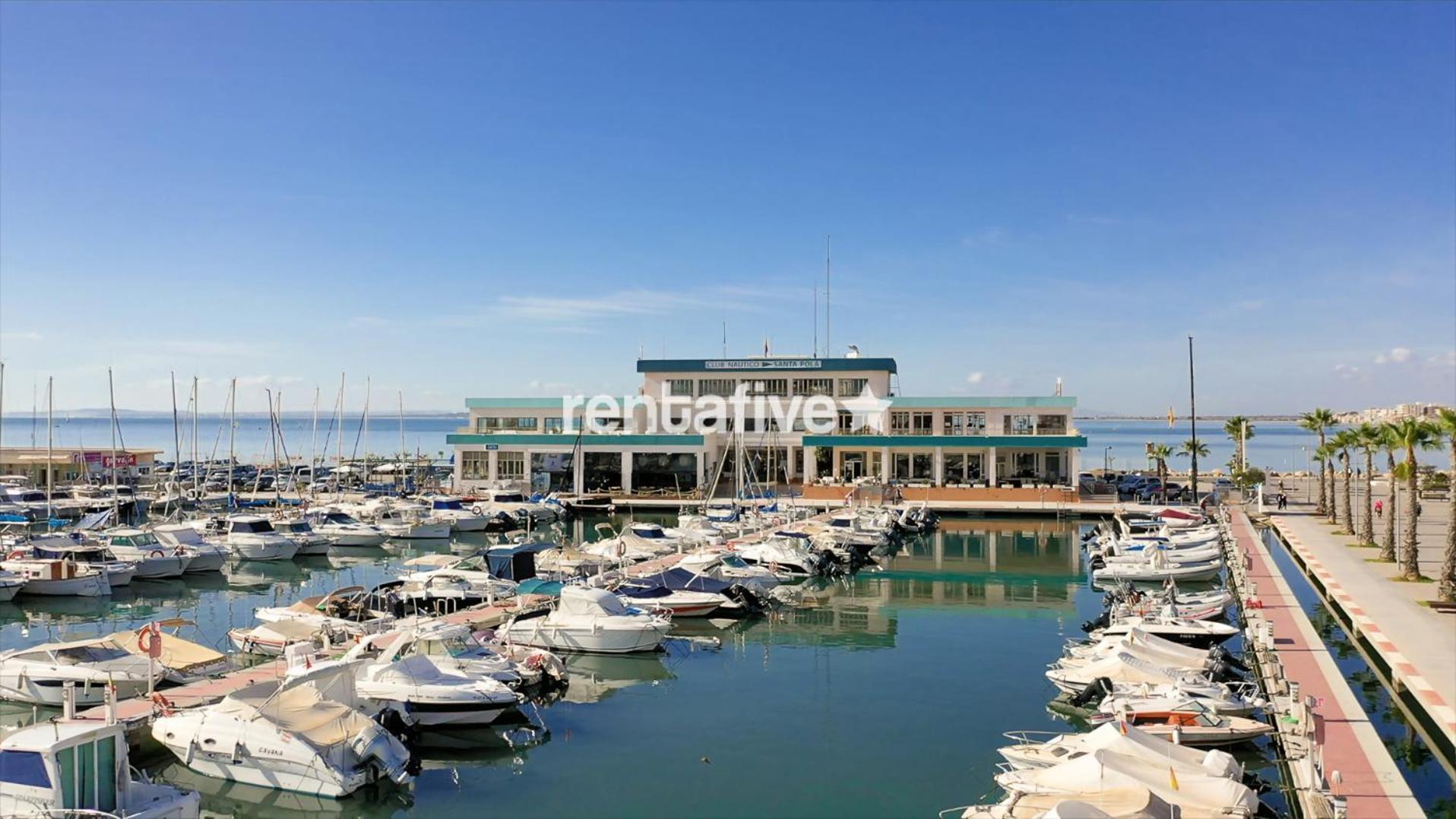 Rentafive Primera Linea Terraza Reformado Santa Pola Exterior photo